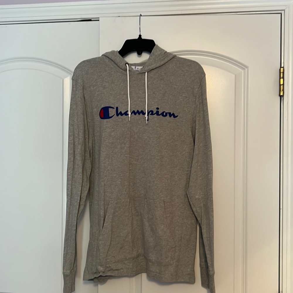 Men’s champion long sleeve hoodie